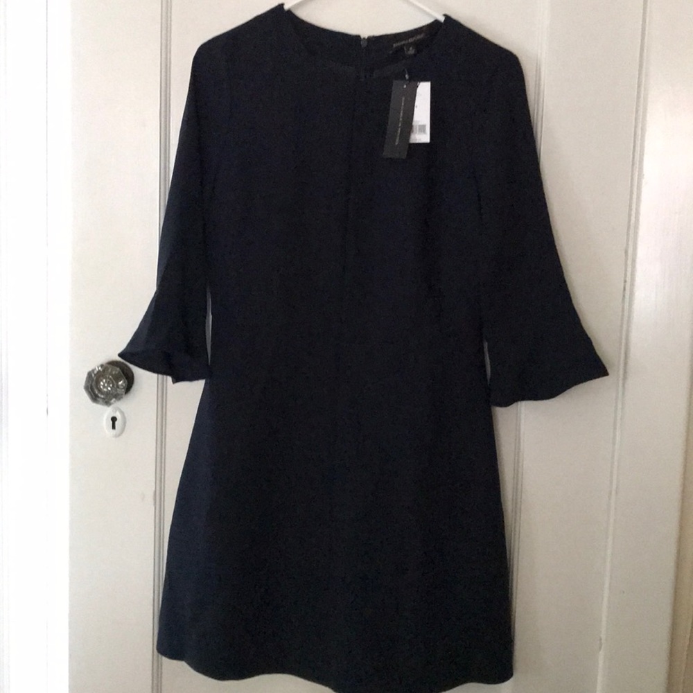 Navy Banana Republic dress